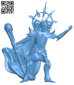 Skull Lord H003253 file stl free download 3D Model for CNC and 3d printer