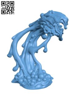 Slime weird H003068 file stl free download 3D Model for CNC and 3d printer