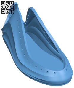 Sneakers H003129 file stl free download 3D Model for CNC and 3d printer