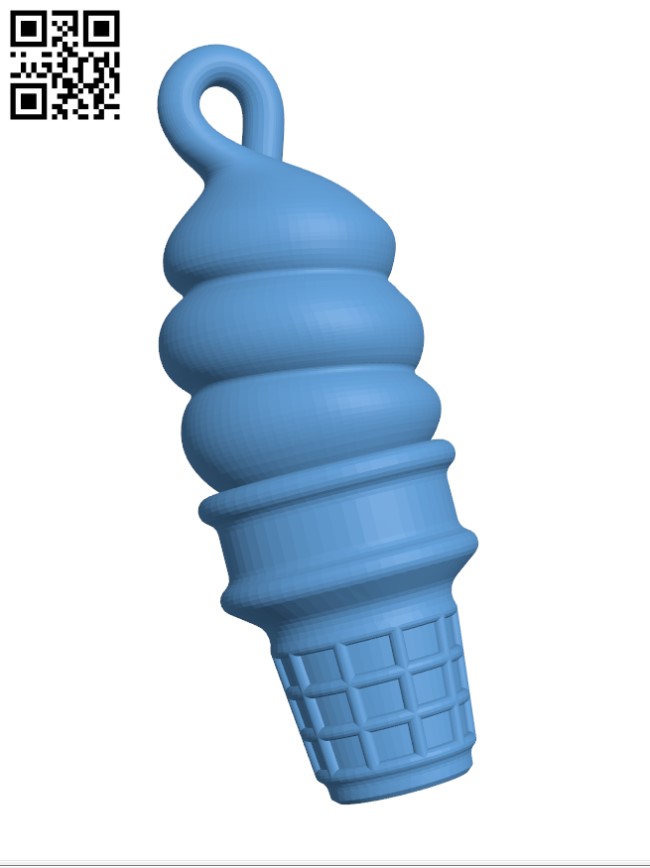 Soft Serve Charms H002706 file stl free download 3D Model for CNC and 3d printer