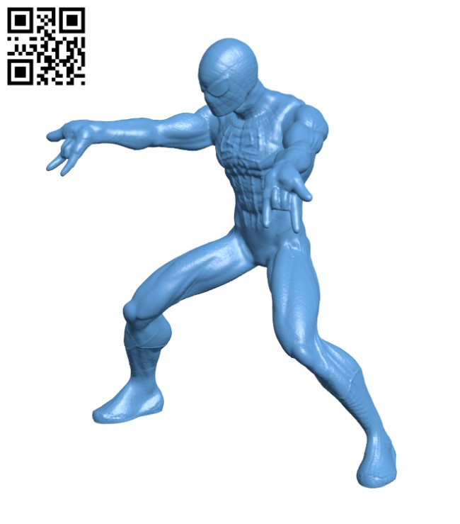 Spiderman - Superhero H002646 file stl free download 3D Model for CNC and 3d printer