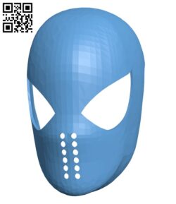 Spiderman face shell H002707 file stl free download 3D Model for CNC and 3d printer