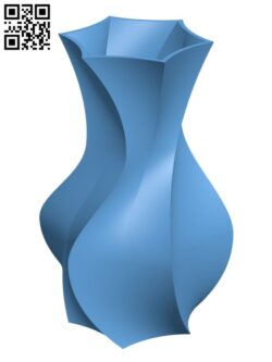 Star vase H002584 file stl free download 3D Model for CNC and 3d printer