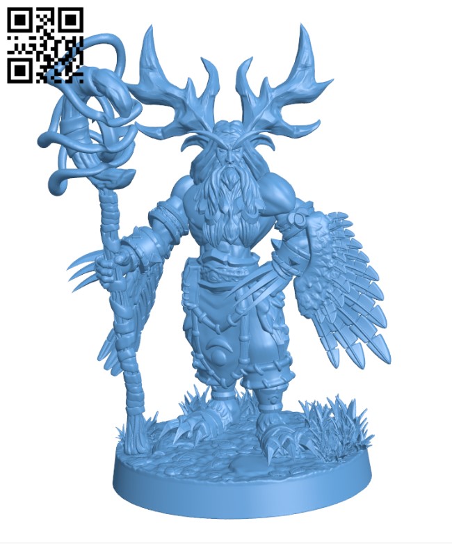 Stormrage - Night Elf H003000 file stl free download 3D Model for CNC and 3d printer