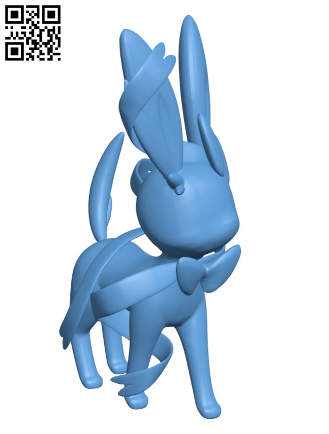 Sylveon H002391 file stl free download 3D Model for CNC and 3d printer