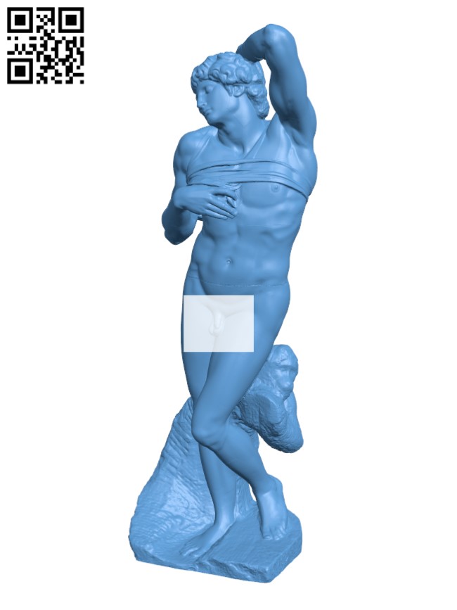 The Dying Slave H002952 file stl free download 3D Model for CNC and 3d printer