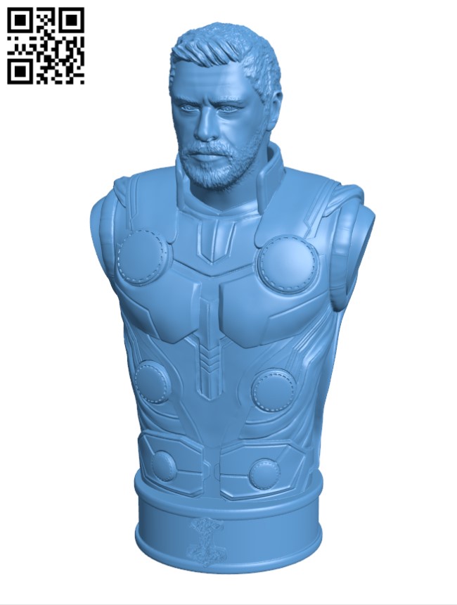Thor - Avengers Infinity wars H002763 file stl free download 3D Model for CNC and 3d printer