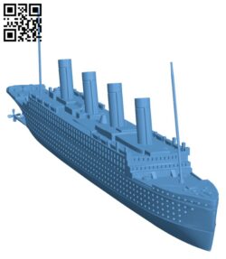 Titanic H003132 file stl free download 3D Model for CNC and 3d printer