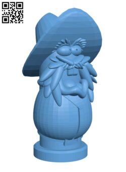 Toon Bullet – Andy Devine H003005 file stl free download 3D Model for CNC and 3d printer