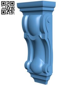Top of the column A006706 download free stl files 3d model for CNC wood carving