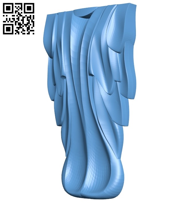 Top of the column A006707 download free stl files 3d model for CNC wood carving