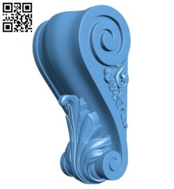 Top of the column A006708 download free stl files 3d model for CNC wood carving