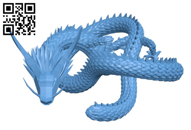 Torus knot dragon and pearl H002396 file stl free download 3D Model for CNC and 3d printer