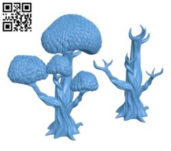 Tree H002655 file stl free download 3D Model for CNC and 3d printer