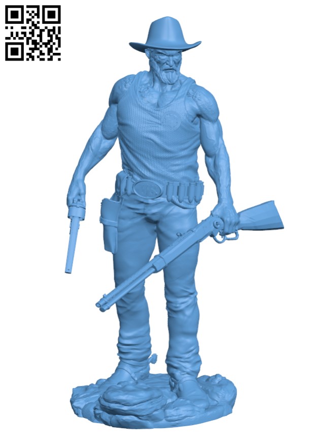 U.S. Marshal Logan H003011 file stl free download 3D Model for CNC and 3d printer