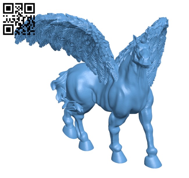 Unicorn H002405 file stl free download 3D Model for CNC and 3d printer