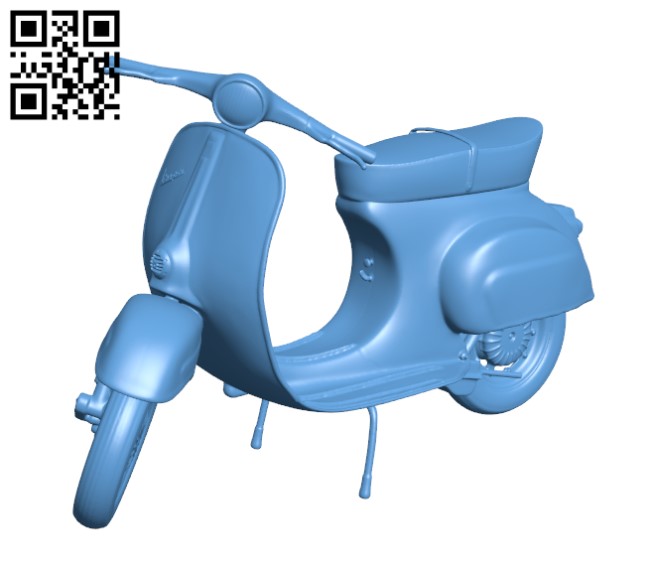 3d vespa miniature for printing | 3D Print Model