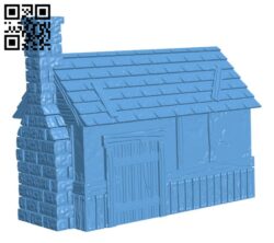 Village of Verell – House H002407 file stl free download 3D Model for CNC and 3d printer