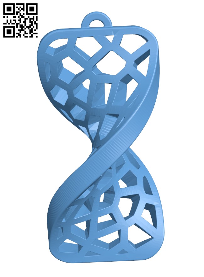 Voronoi Pendant H002769 file stl free download 3D Model for CNC and 3d printer