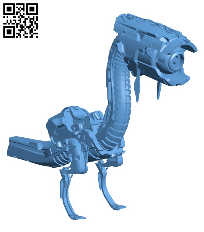 Watcher from Horizon Zero Dawn H003160 file stl free download 3D Model for CNC and 3d printer