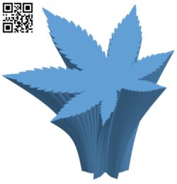 Weed vase H003219 file stl free download 3D Model for CNC and 3d printer