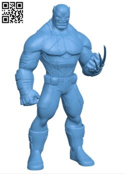 Wolverine H003163 file stl free download 3D Model for CNC and 3d printer