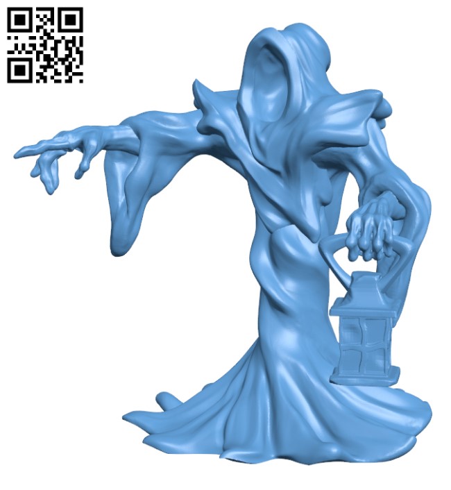 Wraith H003197 file stl free download 3D Model for CNC and 3d printer