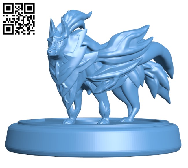 Zamazenta - Pokemon H002535 file stl free download 3D Model for CNC and 3d printer