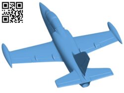 Aero L-39 Albatros Aircraft H003538 file stl free download 3D Model for CNC and 3d printer