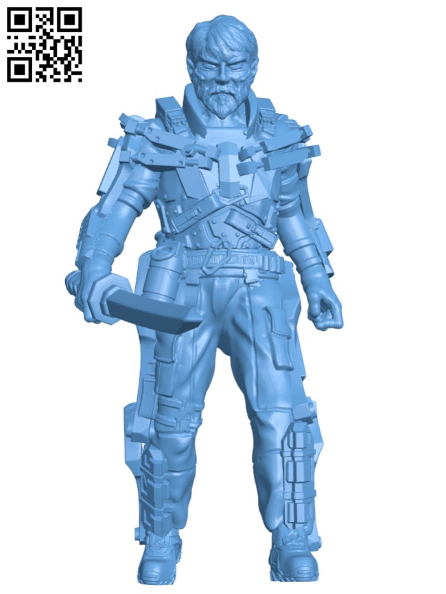 Agent Kruger Exo H004041 file stl free download 3D Model for CNC and 3d printer