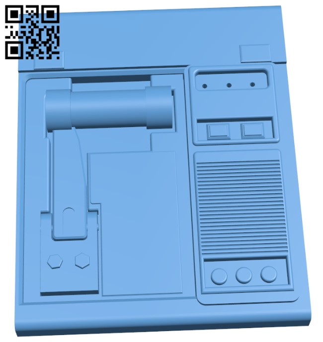 Alien Airlock Panel H003619 file stl free download 3D Model for CNC and 3d printer