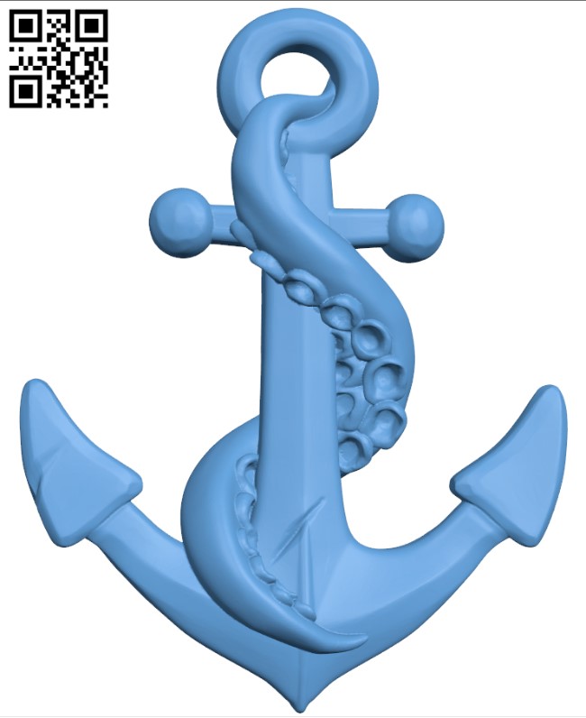 Anchor H003858 file stl free download 3D Model for CNC and 3d printer