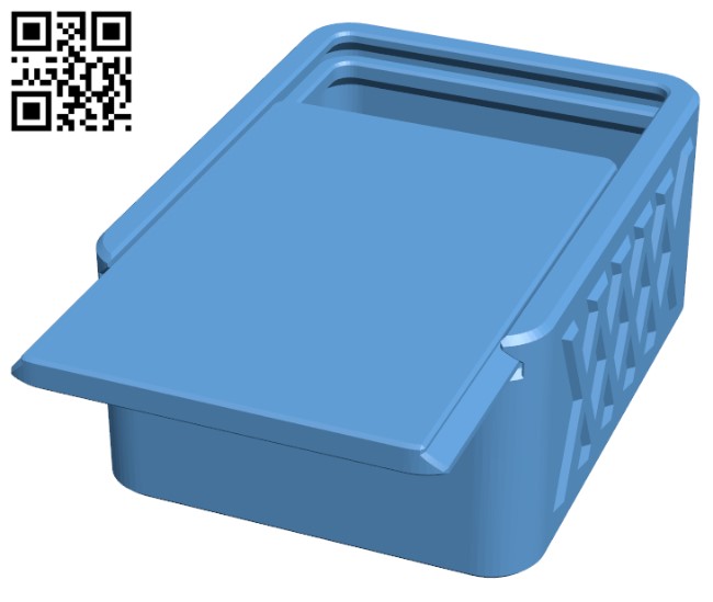 Another Slide Top Box H003501 file stl free download 3D Model for CNC and 3d printer