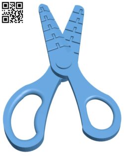 Articulated scissors H003318 file stl free download 3D Model for CNC and 3d printer