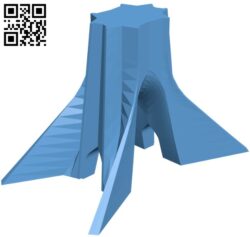 Azadi Tower – Iran H003440 file stl free download 3D Model for CNC and 3d printer