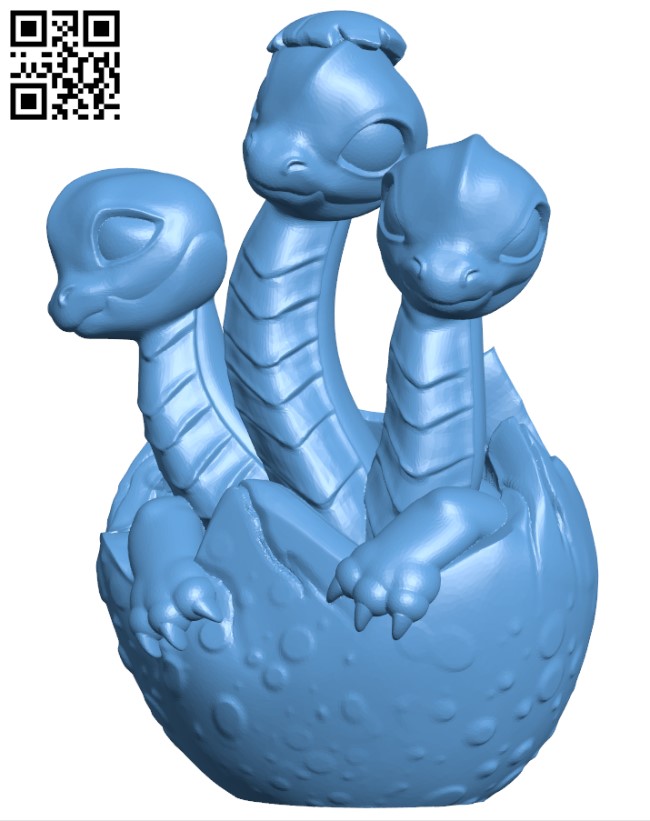 Baby Hydra H003803 file stl free download 3D Model for CNC and 3d printer
