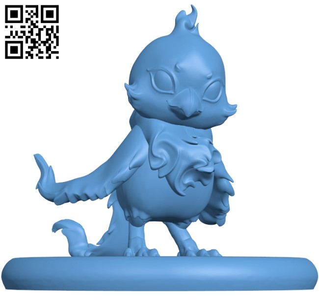 Baby Phoenix H003742 file stl free download 3D Model for CNC and 3d printer