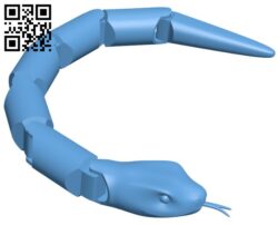 Bamboo snake H003441 file stl free download 3D Model for CNC and 3d printer