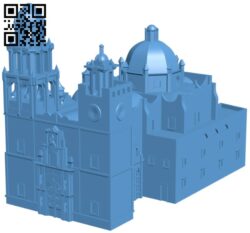 Basilica of Guanajuato H003321 file stl free download 3D Model for CNC and 3d printer