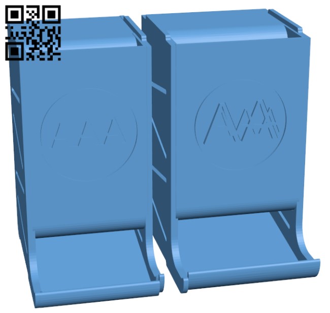 Battery Dispensers H003921 file stl free download 3D Model for CNC and 3d printer
