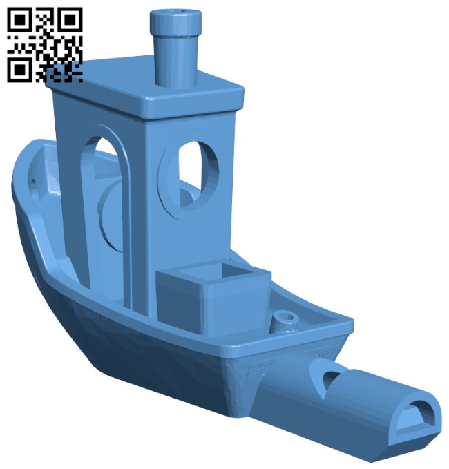 Benchy whistle H004045 file stl free download 3D Model for CNC and 3d printer