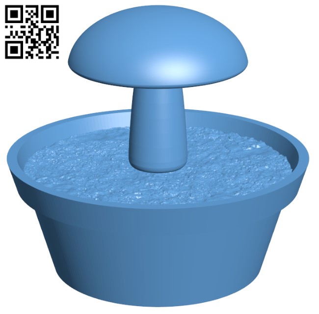 Bioluminescent Mushroom Light H004046 file stl free download 3D Model for CNC and 3d printer