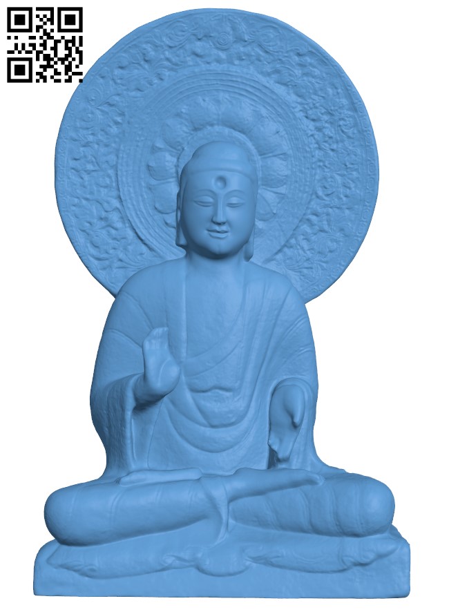 Buddha Shakyamuni H003922 file stl free download 3D Model for CNC and 3d printer