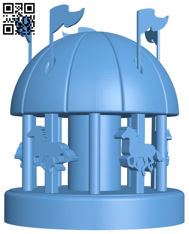 Carousel II H003747 file stl free download 3D Model for CNC and 3d printer