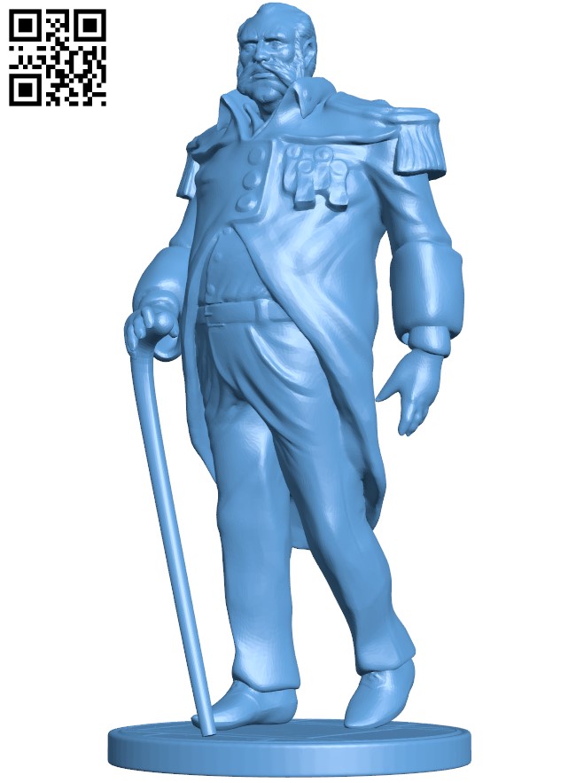 Colonel Mustard H003292 file stl free download 3D Model for CNC and 3d printer