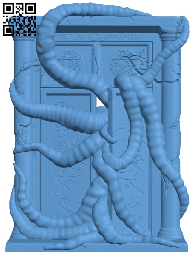 Cthulhu Gate H003925 file stl free download 3D Model for CNC and 3d printer