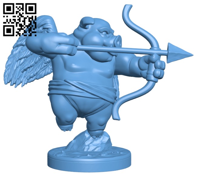 Cupig H004055 file stl free download 3D Model for CNC and 3d printer