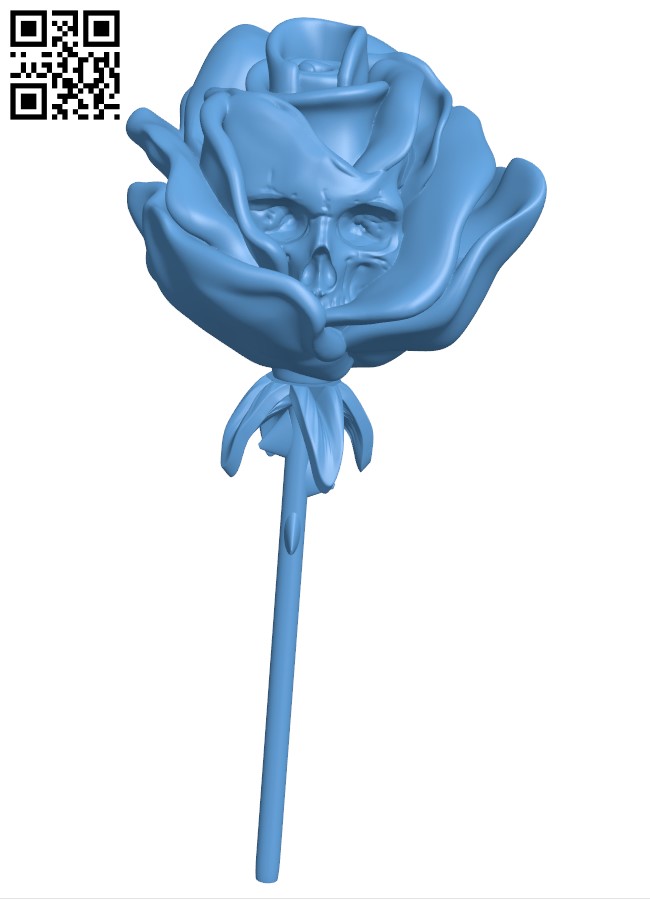 Deadly Rose H003555 file stl free download 3D Model for CNC and 3d printer