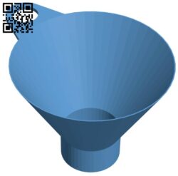 Dishwasher salt funnel H003456 file stl free download 3D Model for CNC and 3d printer