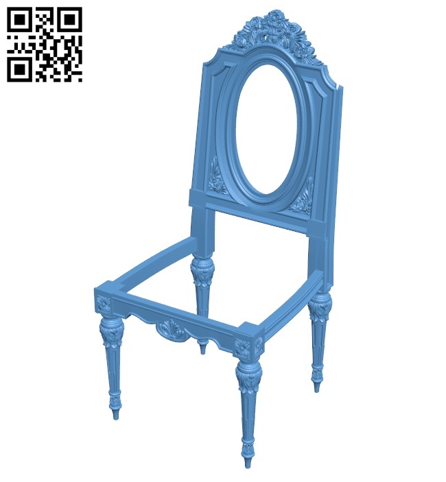 Dissection of the chair A006821 download free stl files 3d model for CNC wood carving